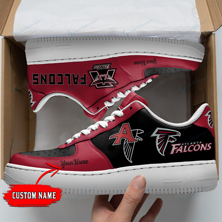 Atlanta Falcons Personalized AF1 Shoes BG08