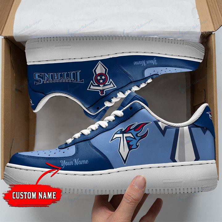 Tennessee Titans Personalized AF1 Shoes BG37