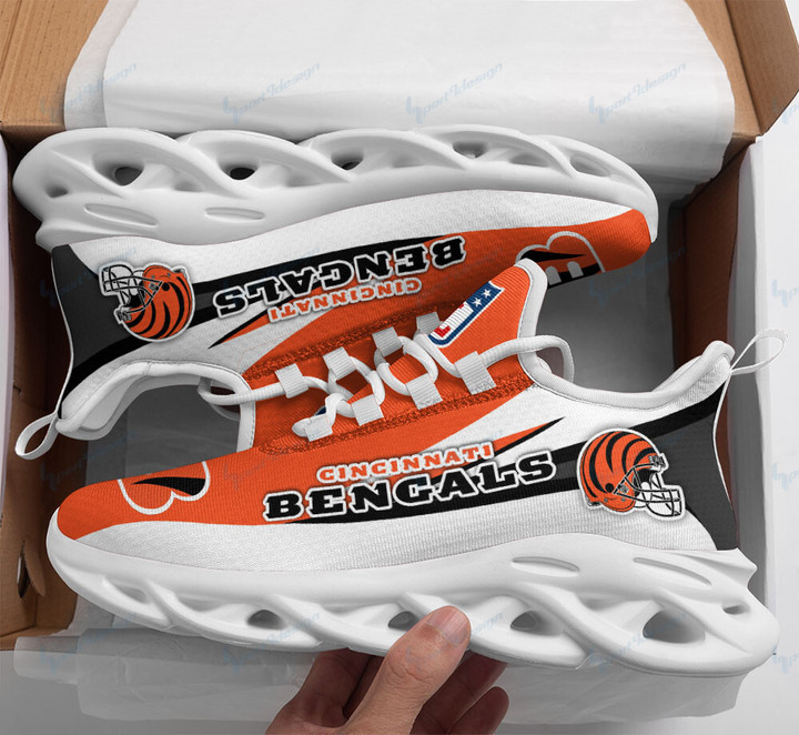 Cincinnati Bengals Yezy Running Sneakers BG675