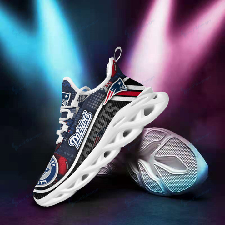 New England Patriots Yezy Running Sneakers BG714
