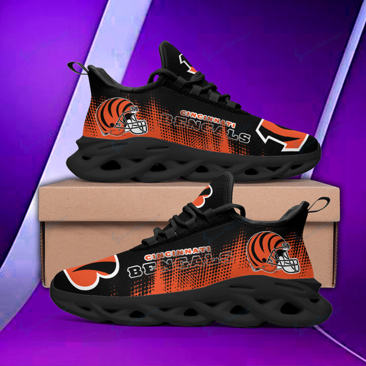 Cincinnati Bengals Yezy Running Sneakers BG878