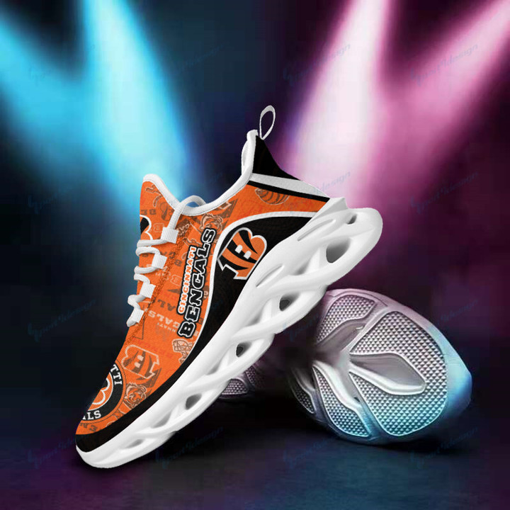 Cincinnati Bengals Yezy Running Sneakers BG961