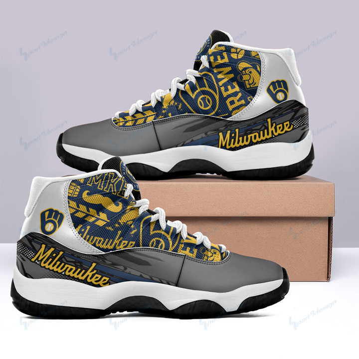 Milwaukee Brewers AJD11 Sneakers BG69