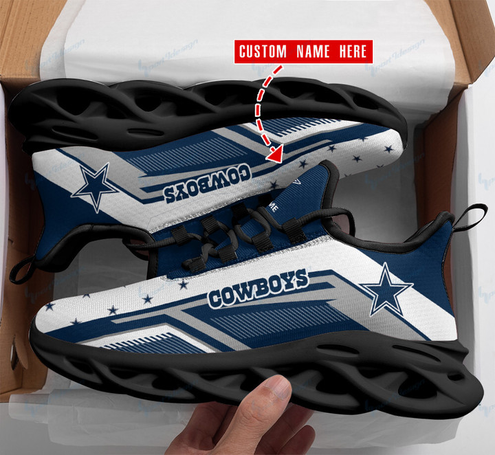 Dallas Cowboys Personalized Yezy Running Sneakers BB132