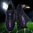Baltimore Ravens Personalized Running Sneakers SPD172