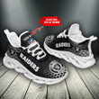 Las Vegas Raiders Personalized Yezy Running Sneakers SPD211
