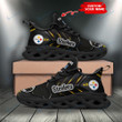 Pittsburgh Steelers Personalized Yezy Running Sneakers SPD214