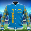 Los Angeles Chargers Personalized Baseball Jacket BG59