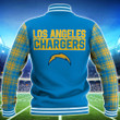 Los Angeles Chargers Personalized Baseball Jacket BG59