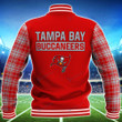 Tampa Bay Buccaneers Personalized Baseball Jacket BG62