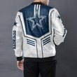 Dallas Cowboys New Leather Bomber Jacket  56