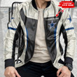 Dallas Cowboys Personalized New Leather Bomber Jacket  208