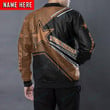 Dallas Cowboys Personalized New Leather Bomber Jacket  190