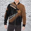 Dallas Cowboys Personalized New Leather Bomber Jacket  190