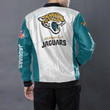 Jacksonville Jaguars Personalized New Leather Bomber Jacket  194