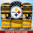 Pittsburgh Steelers Personalized Tumbler BG55