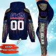 New York Giants Personalized Leggings And Hoodie BG84