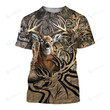 Deer Hunting 3D All Over Printed Shirts for Men and Women TT141002