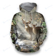 3D All Over Printed Deer Hunting Camo Clothes
