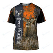 Deer Hunting 3D All Over Printed Shirts for Men and Women TT0086