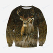 3D All Over Printed White-tailed deer Clothes