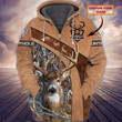 Deer Hunting Personalized Name 3D All Over Printed Shirts 422