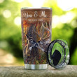 Deer Couple To Husband Stainless Steel Tumbler