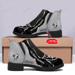 Las Vegas Raiders Personalized Comfort & Fashion Short Boots BG25