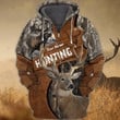 Deer Hunting Personalized Name 3D All Over Printed Shirts 462