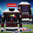 New York Giants Personalized Woolen Sweater BG55