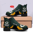 Green Bay Packers Personalized Comfort & Fashion Short Boots BG109