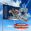 Dallas Cowboys Personalized Flag 245