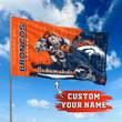 Denver Broncos Personalized Flag 246