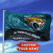 Jacksonville Jaguars Personalized Flag 319