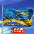 Los Angeles Chargers Personalized Flag 321