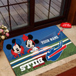 Buffalo Bills Personalized Doormat BG103