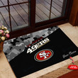 San Francisco 49ers Personalized Doormat BG118