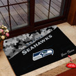 Seattle Seahawks Personalized Doormat BG123