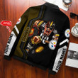 Pittsburgh Steelers Personalized Bomber Jacket BG560