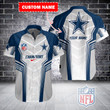 Dallas Cowboys Personalized Button Shirt BB342