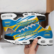 Los Angeles Chargers Personalized Plus T-N Youth Sneakers BG97