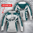 Philadelphia Eagles Personalized Hoodie and Joggers BB67