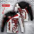 San Francisco 49ers Personalized Hoodie BB117