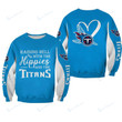 NFL Tennessee Titans Limited Edition All Over Print Hoodie Sweatshirt Zip Hoodie T shirt Unisex Size NEW018015