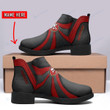 San Francisco 49ers Personalized Comfort & Fashion Short Boots BG116
