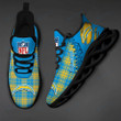 Los Angeles Chargers Personalized Yezy Running Sneakers SPD292