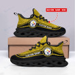 Pittsburgh Steelers Personalized Yezy Running Sneakers SPD339