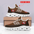 San Francisco 49ers Personalized Yezy Running Sneakers SPD323