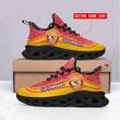 Kansas City Chiefs Personalized Yezy Running Sneakers SPD336