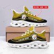 Pittsburgh Steelers Personalized Yezy Running Sneakers SPD339